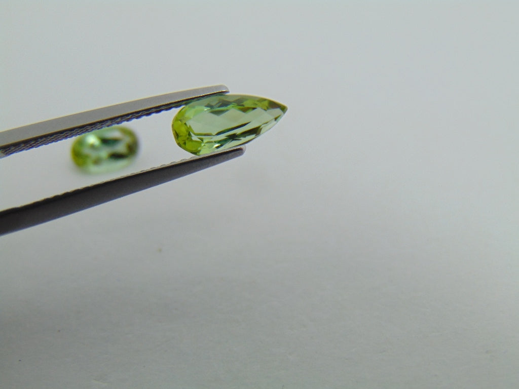 1.90ct Tourmaline 8x5mm 10x5mm