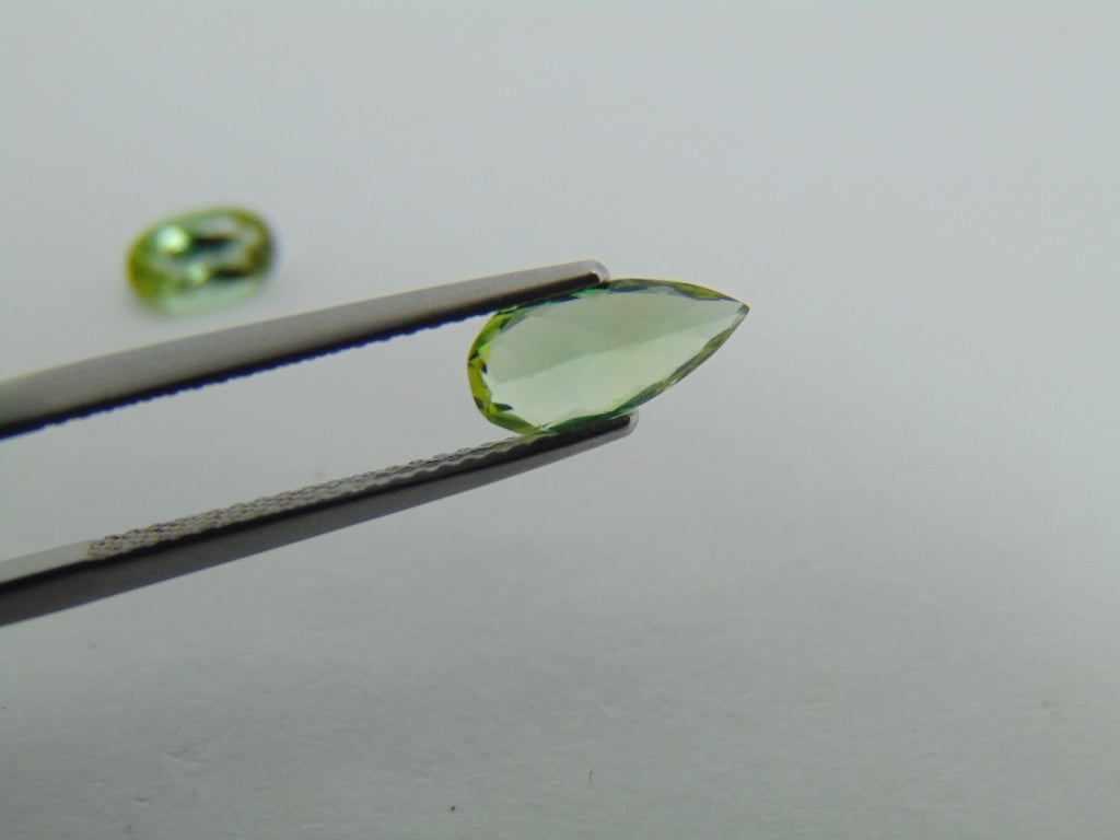 1.90ct Tourmaline 8x5mm 10x5mm