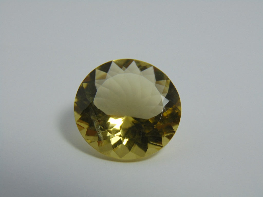 14,60 quilates de quartzo ouro verde 18 mm