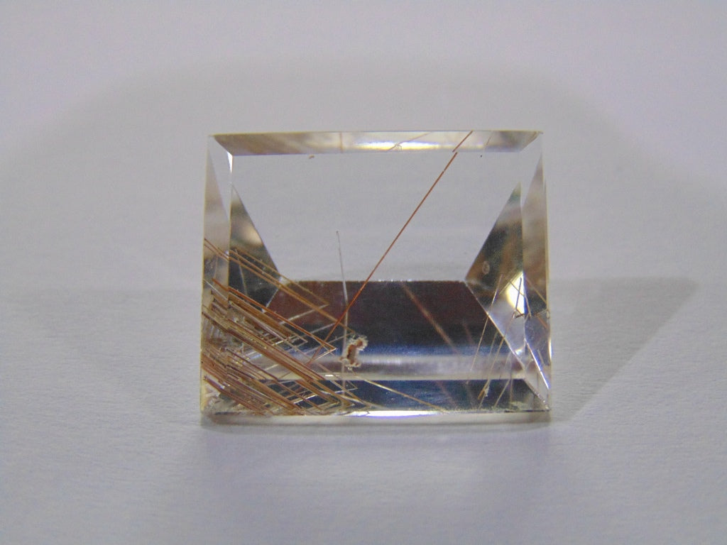 Inclusão de Quartzo 20,50 ct 20x17mm