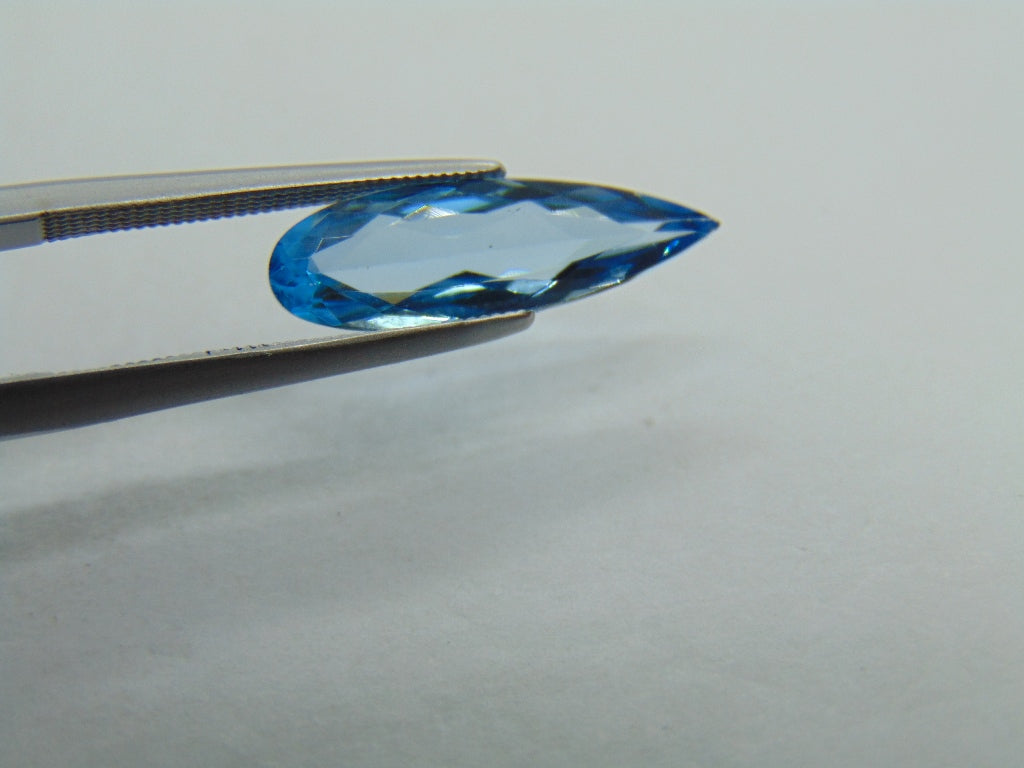 3ct Topaz Blue Swiss 18x5mm