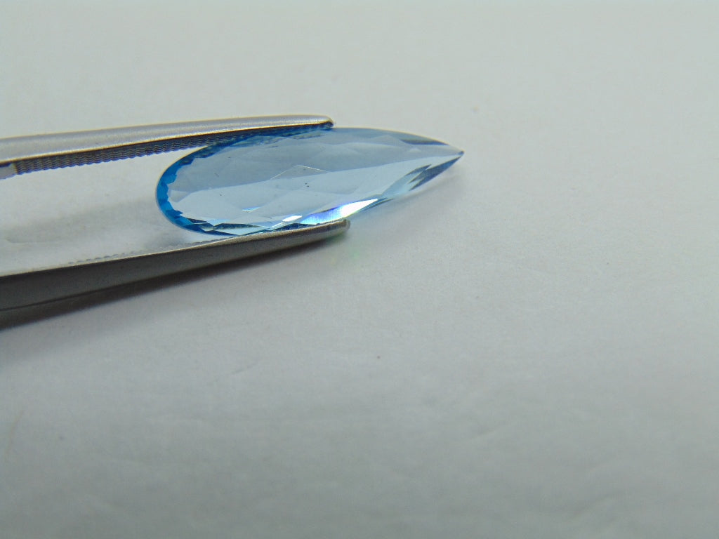 3ct Topaz Blue Swiss 18x5mm