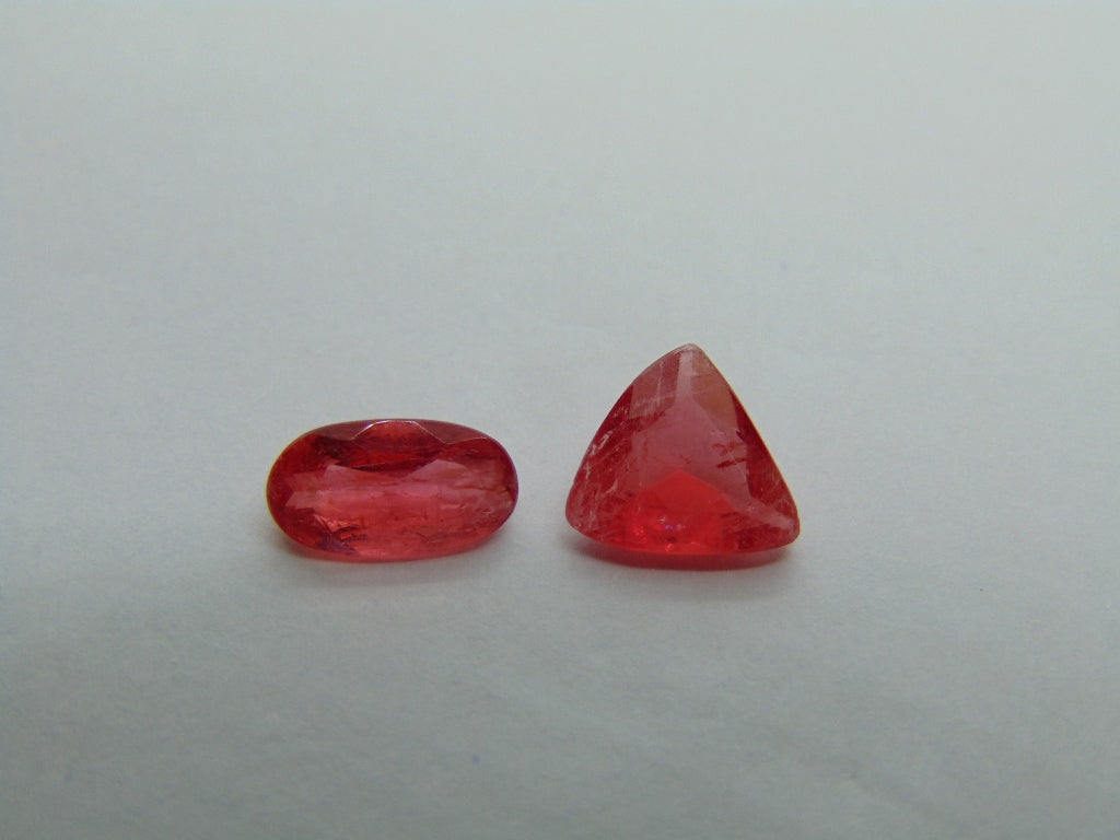 Rodonita 2,15ct 9x5mm 8mm