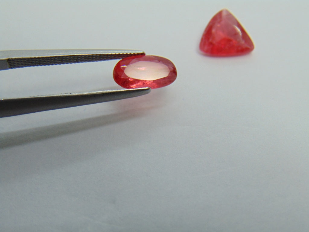 Rodonita 2,15ct 9x5mm 8mm