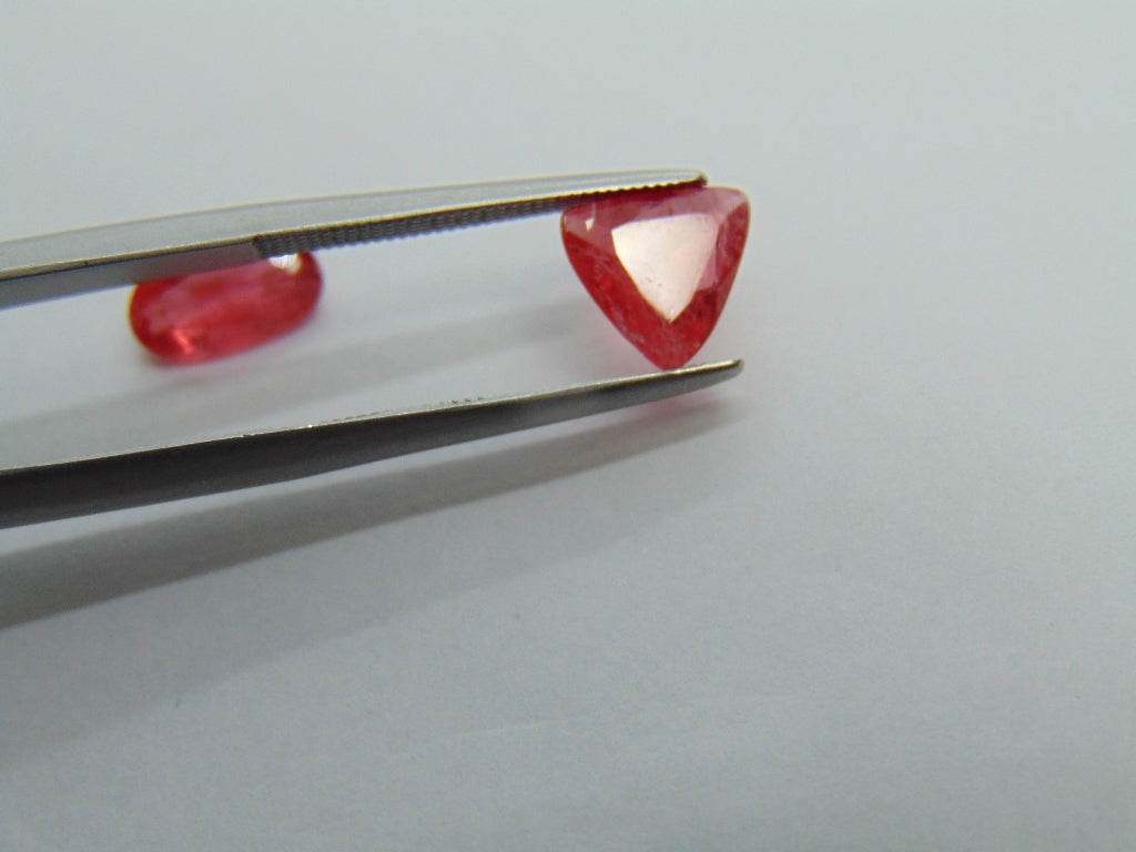 Rodonita 2,15ct 9x5mm 8mm