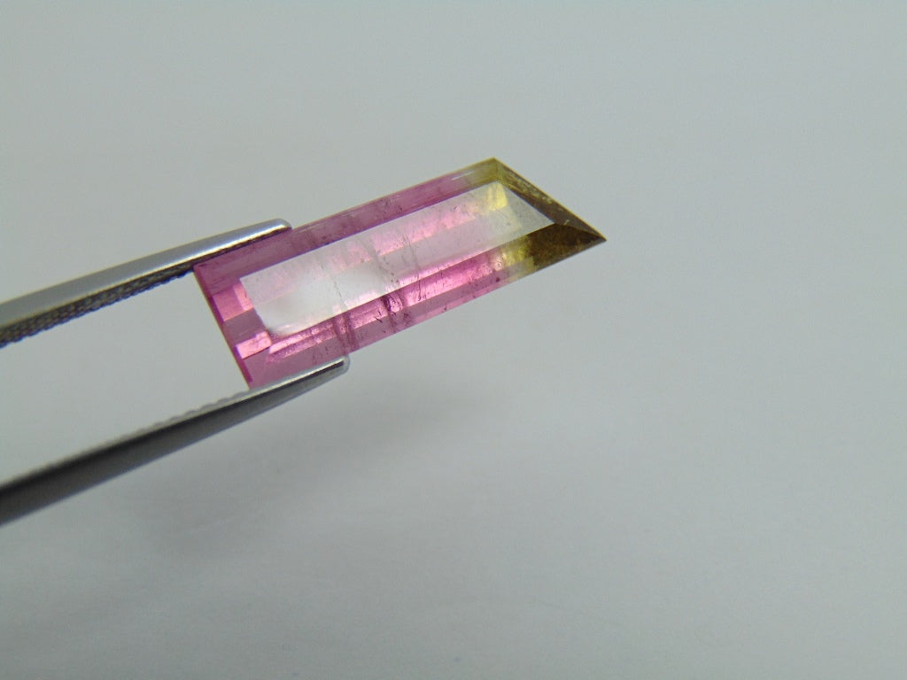 7.50ct Tourmaline Bicolor 21x7mm