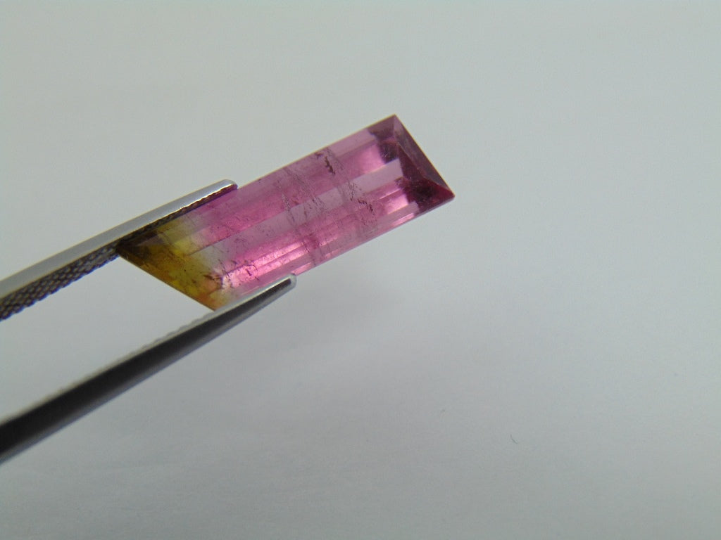 7.50ct Tourmaline Bicolor 21x7mm