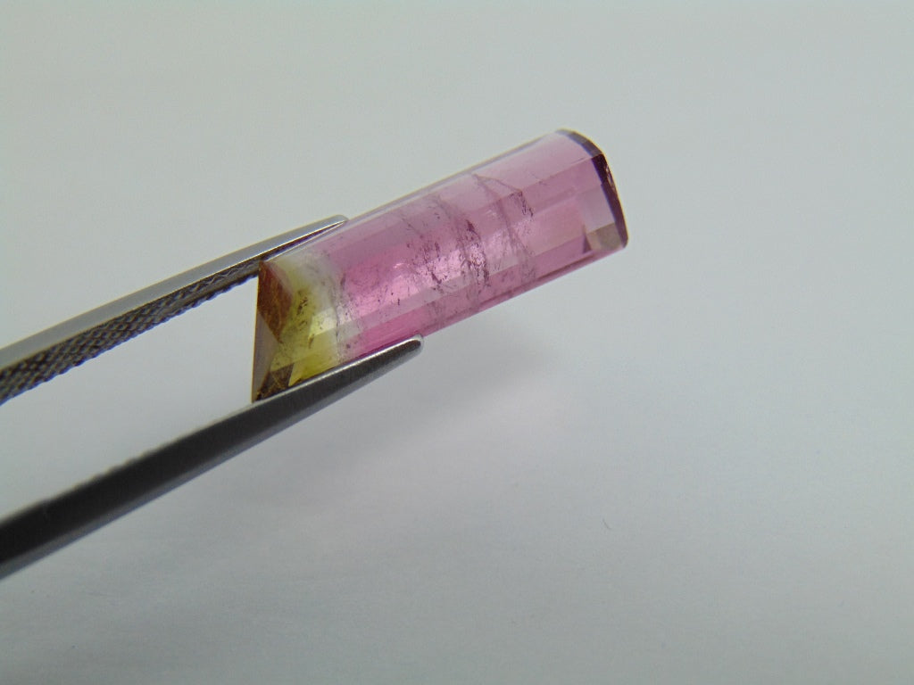 7.50ct Tourmaline Bicolor 21x7mm