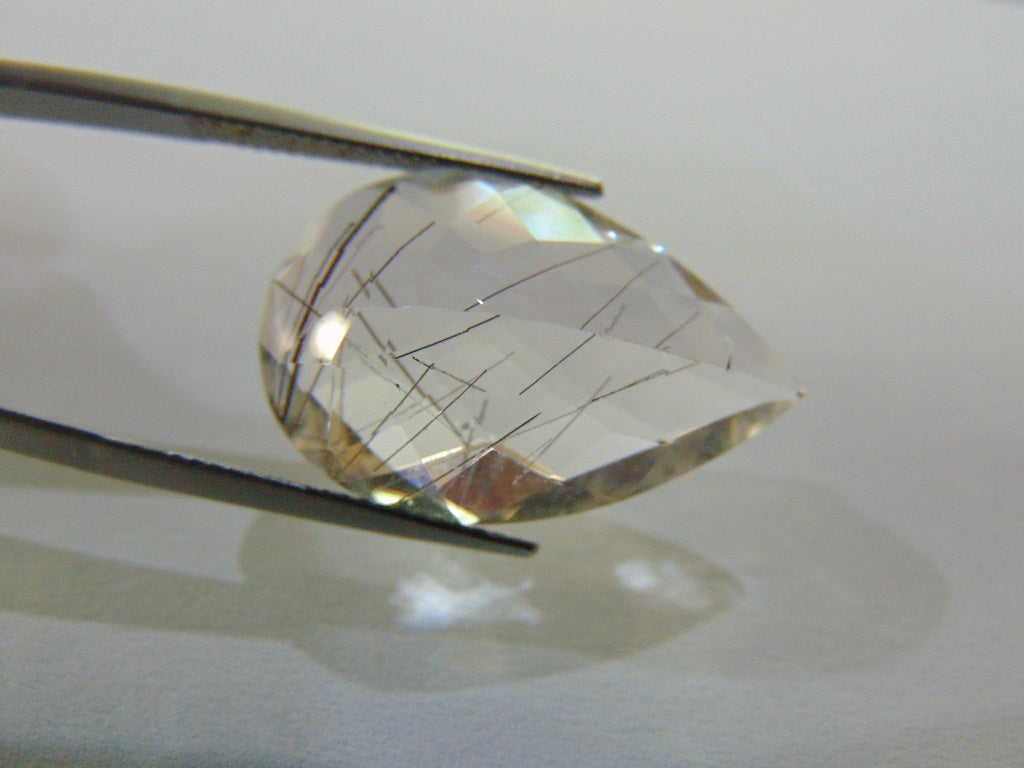 Inclusão de quartzo 19,70ct 25x16mm