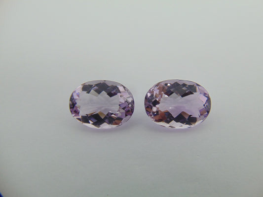 27.90cts Amethyst (Pair)