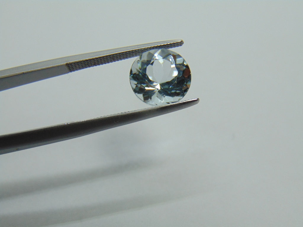 Aquamarine 2,85ct 9mm