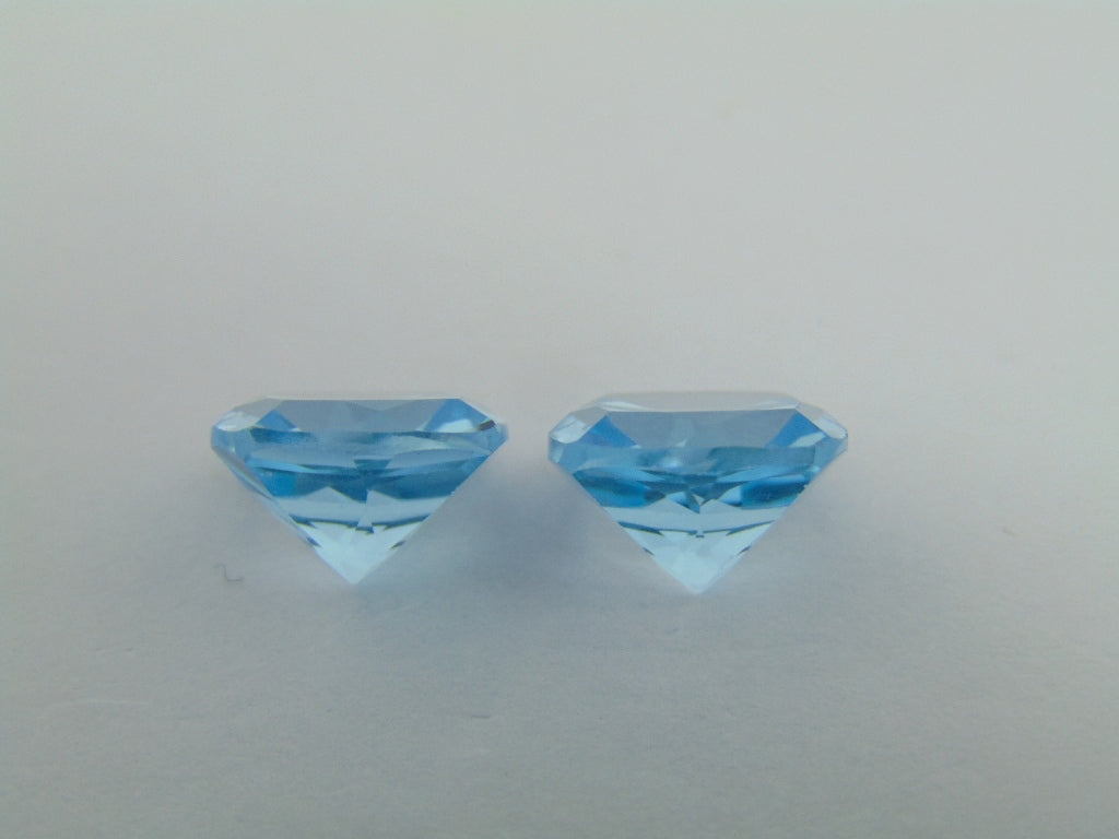 9.90cts Topaz (Sky) Pair