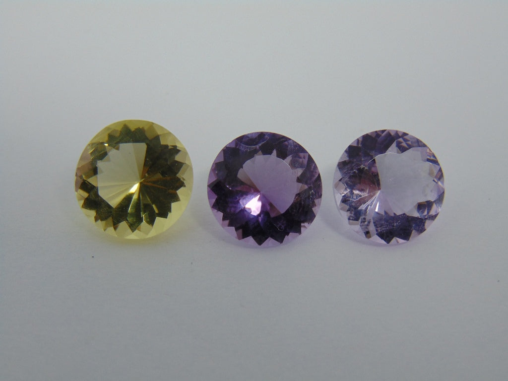 13.90ct Quartz Colors 11mm