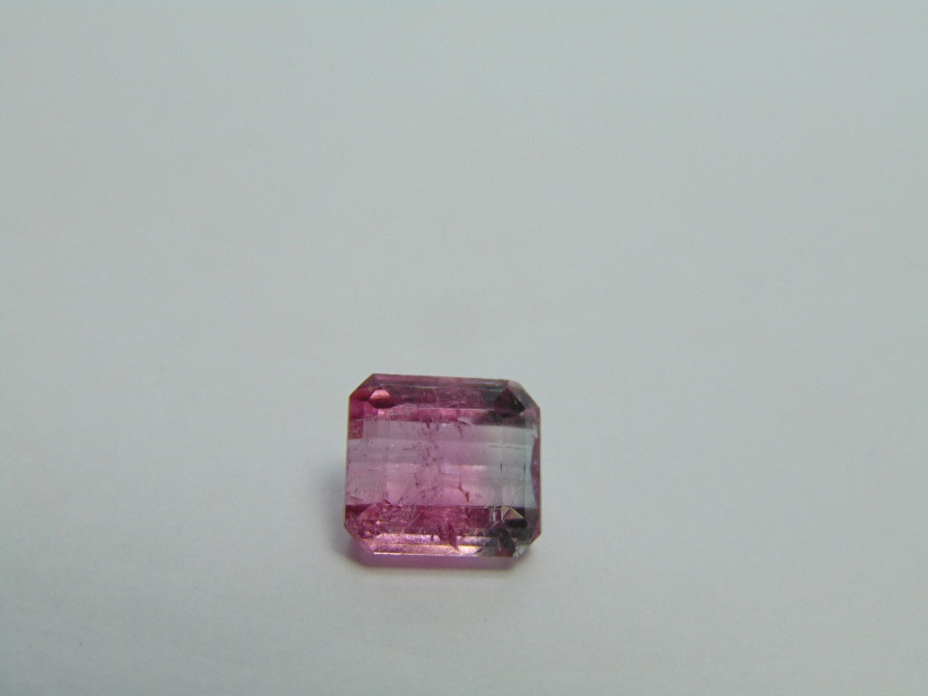 3,35 ct Turmalina Bicolor 9x8mm