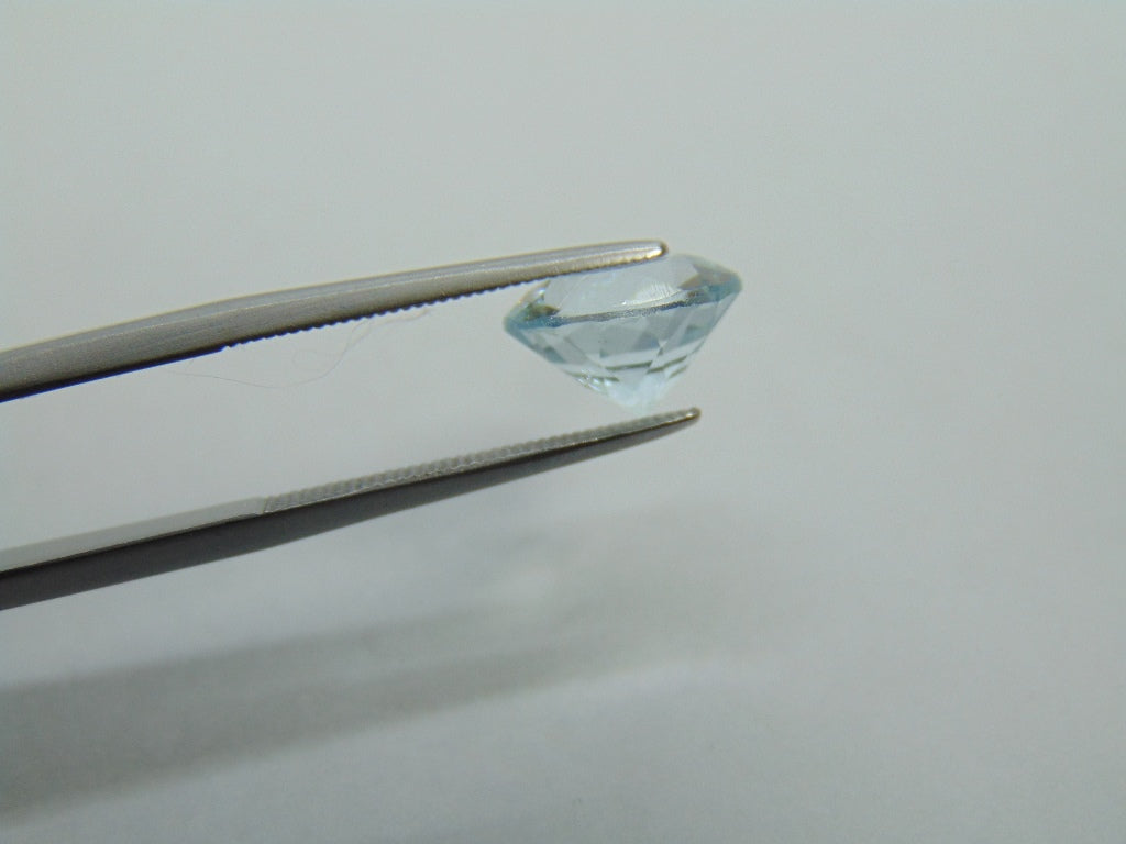 Aquamarine 3,35ct 10mm