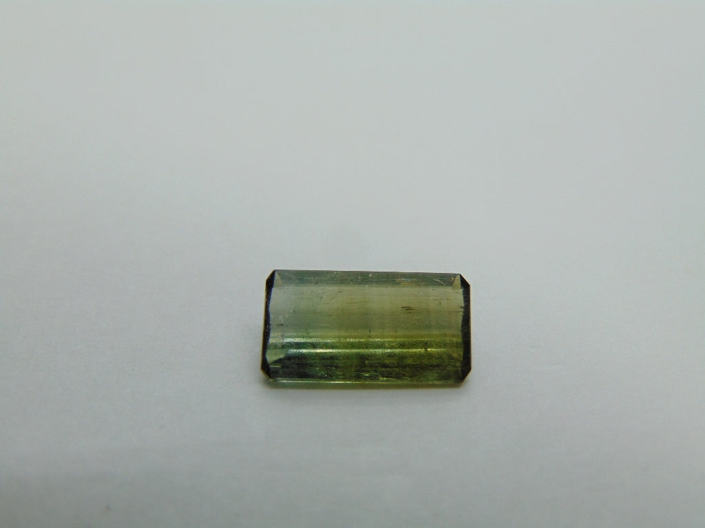 3.75ct Tourmaline Bicolor 13x7mm