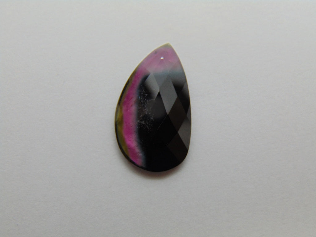 Turmalina Bicolor 7,19ct 21x12mm