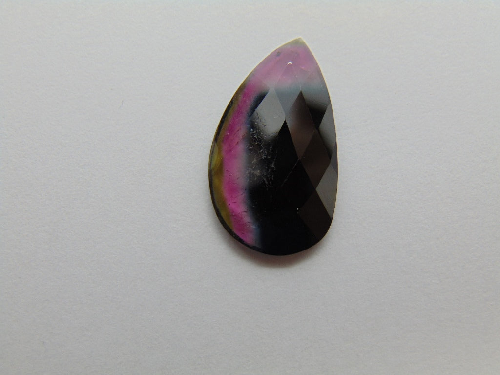 Turmalina Bicolor 7,19ct 21x12mm