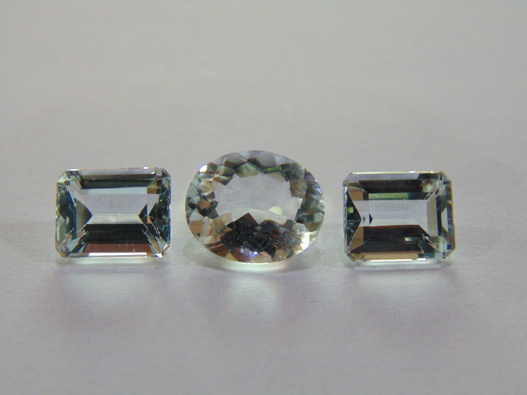 Aquamarine de 7,50 ct (conjunto)