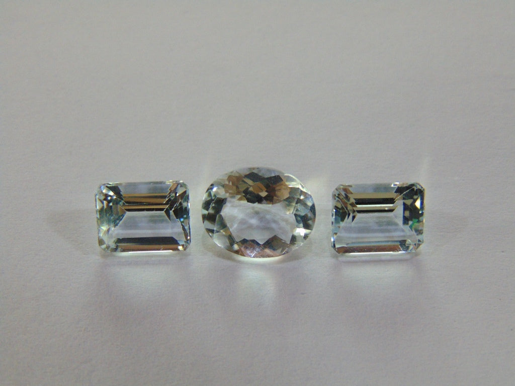 Aquamarine de 7,50 ct (conjunto)