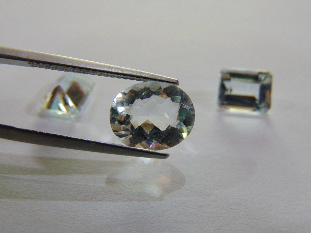 Aquamarine de 7,50 ct (conjunto)