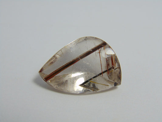 Inclusão de quartzo 24,80ct 25x18mm