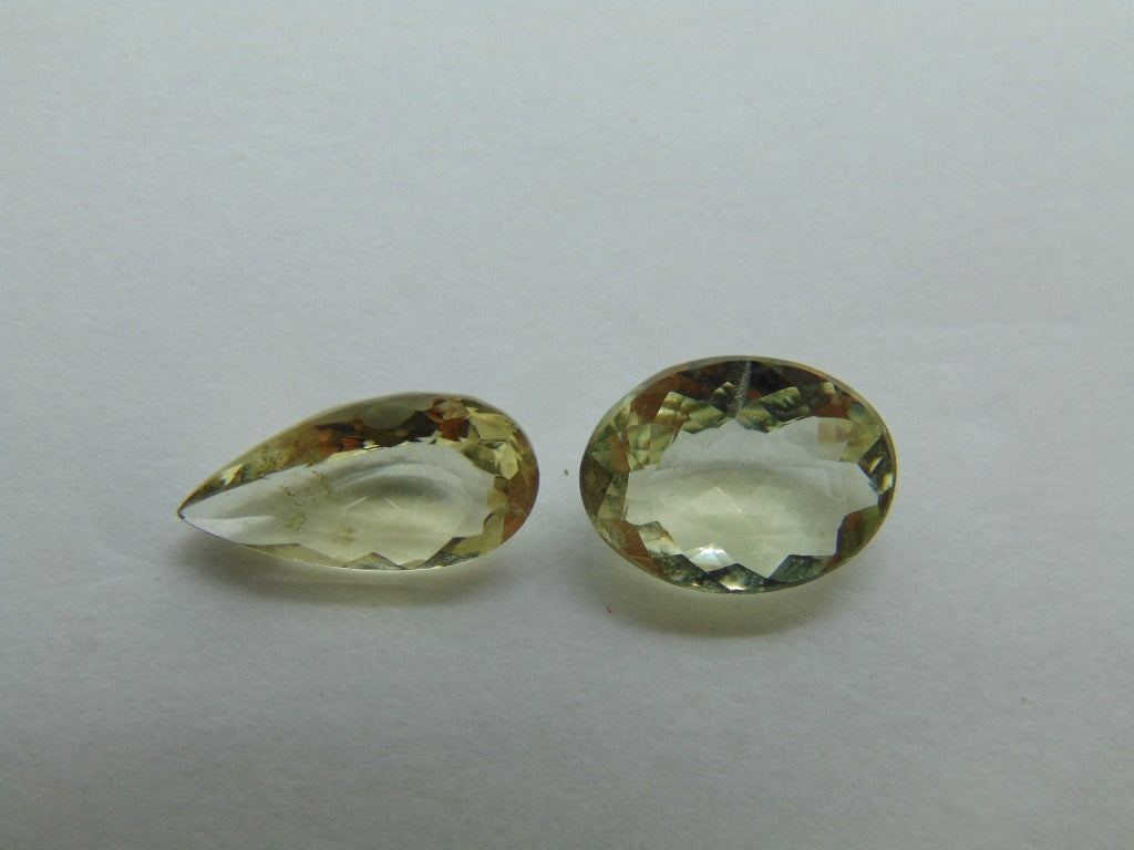 5.25ct Beryl 13x7mm 11x9mm