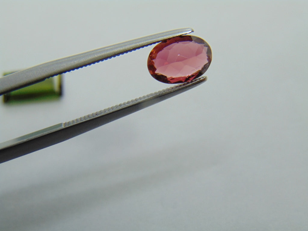 2.59ct Tourmaline 10x5mm 8x6mm