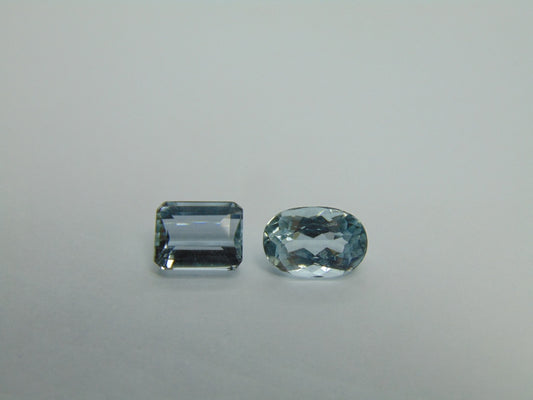 7.70ct Topaz Natural Color 9x7mm 11x8mm