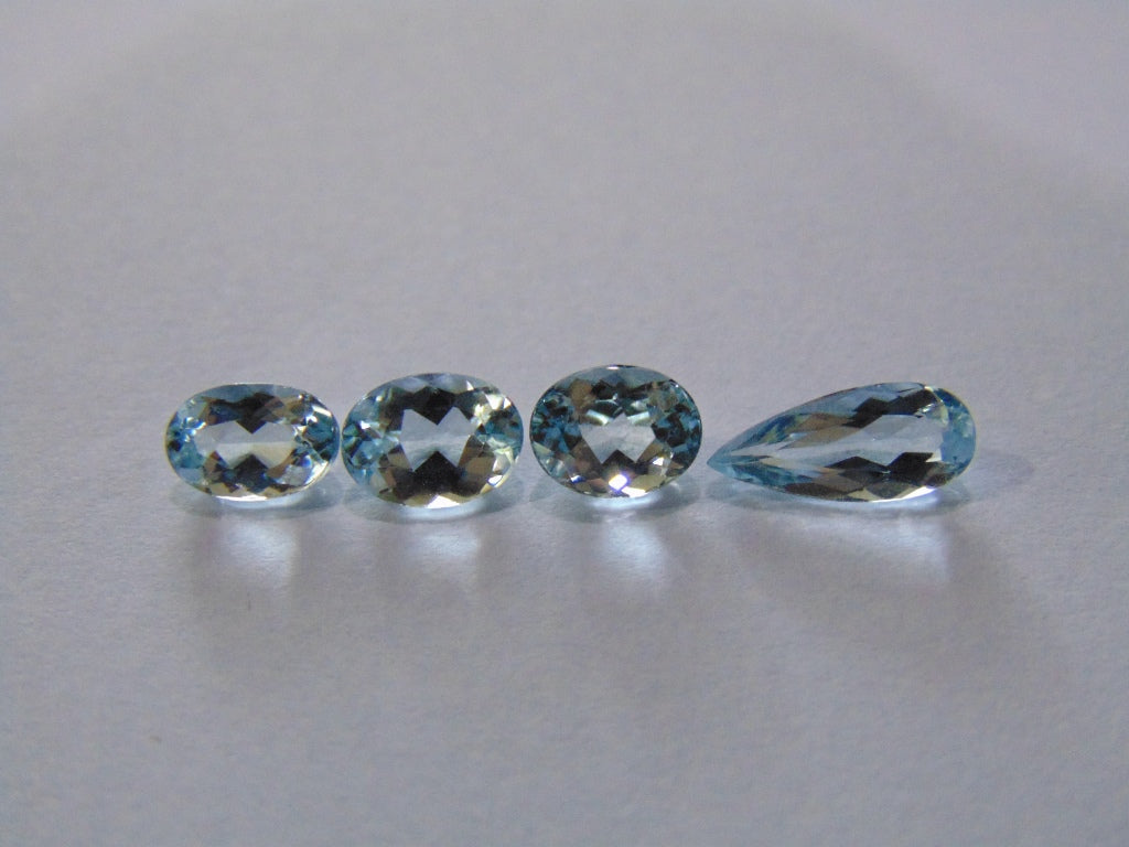 Água-marinha de 3,20 ct