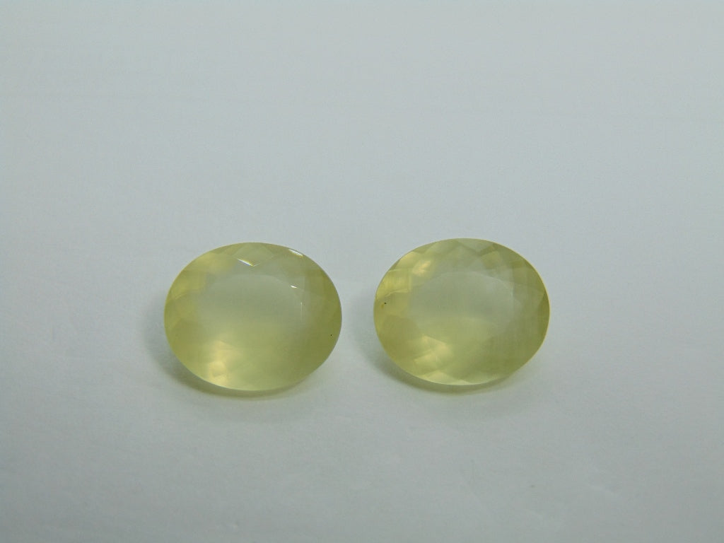 12.70cts Beryl Pair (Natural Color)