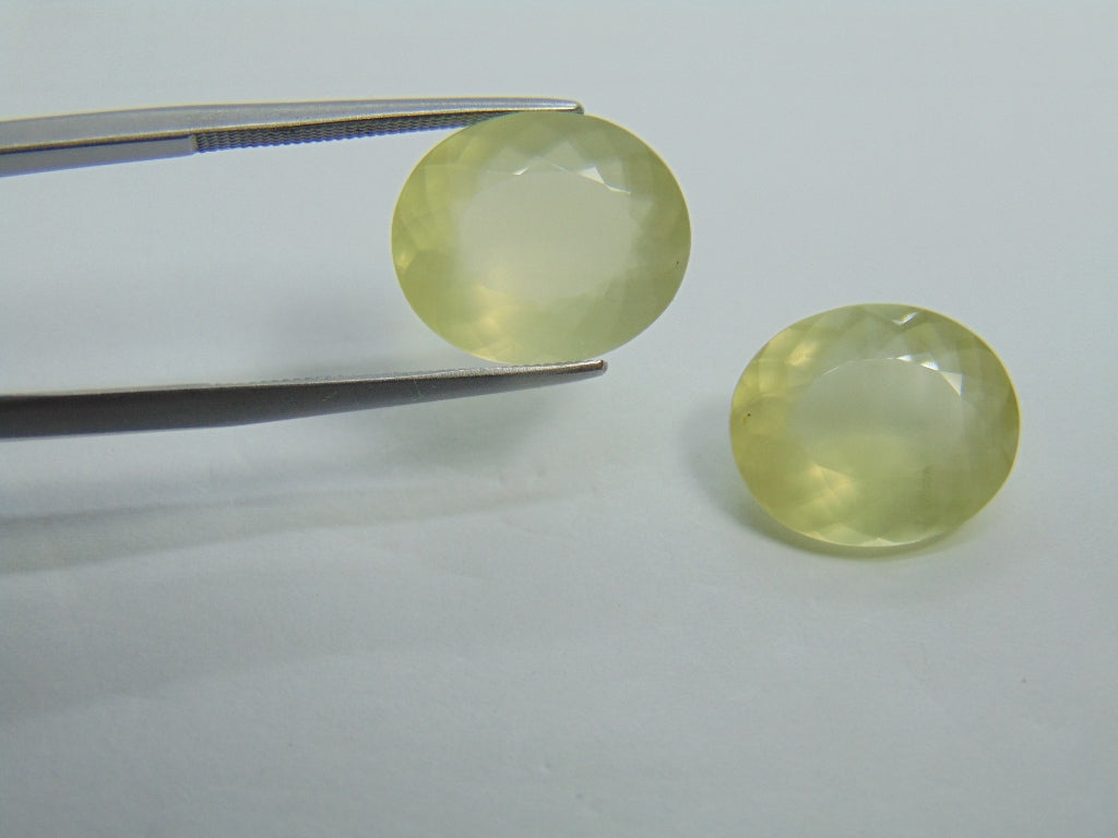 12.70cts Beryl Pair (Natural Color)