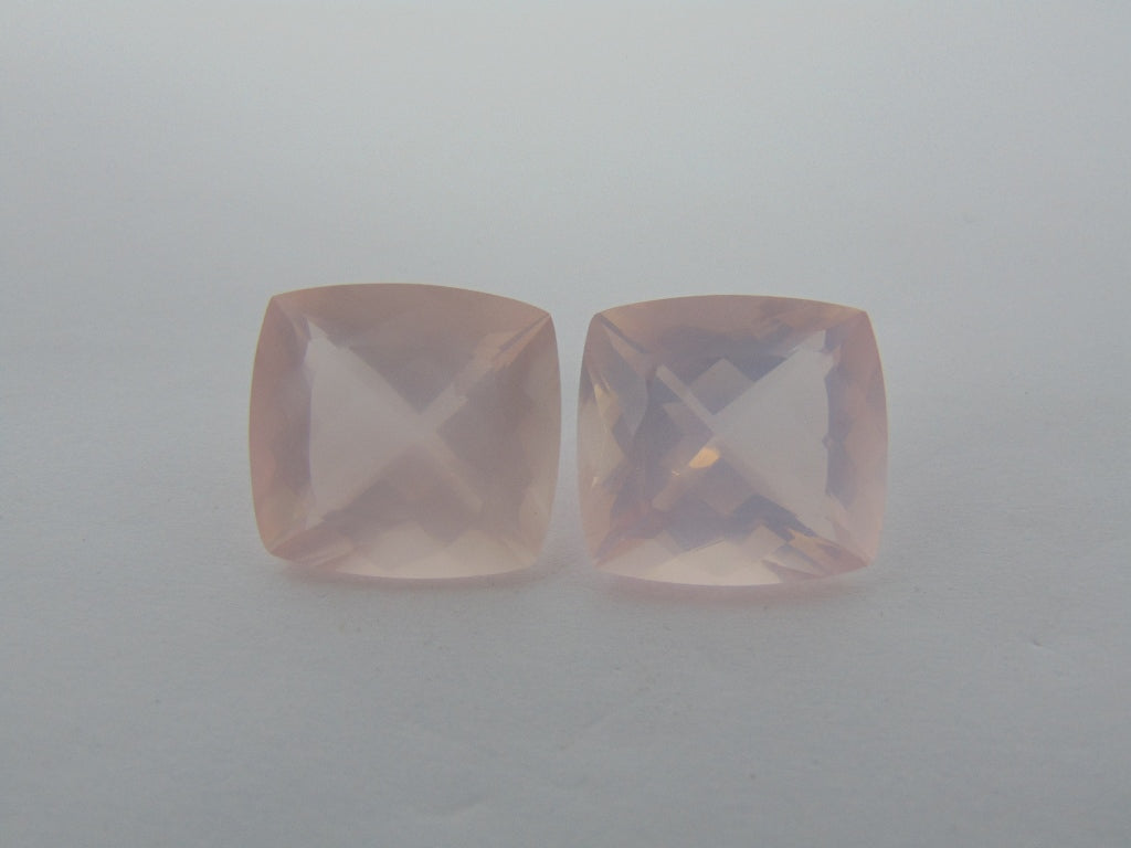 32.10cts Quartz Rose (Pair)