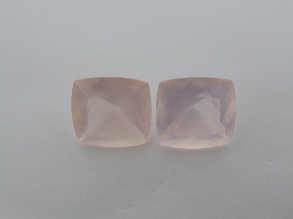 32.10cts Quartz Rose (Pair)