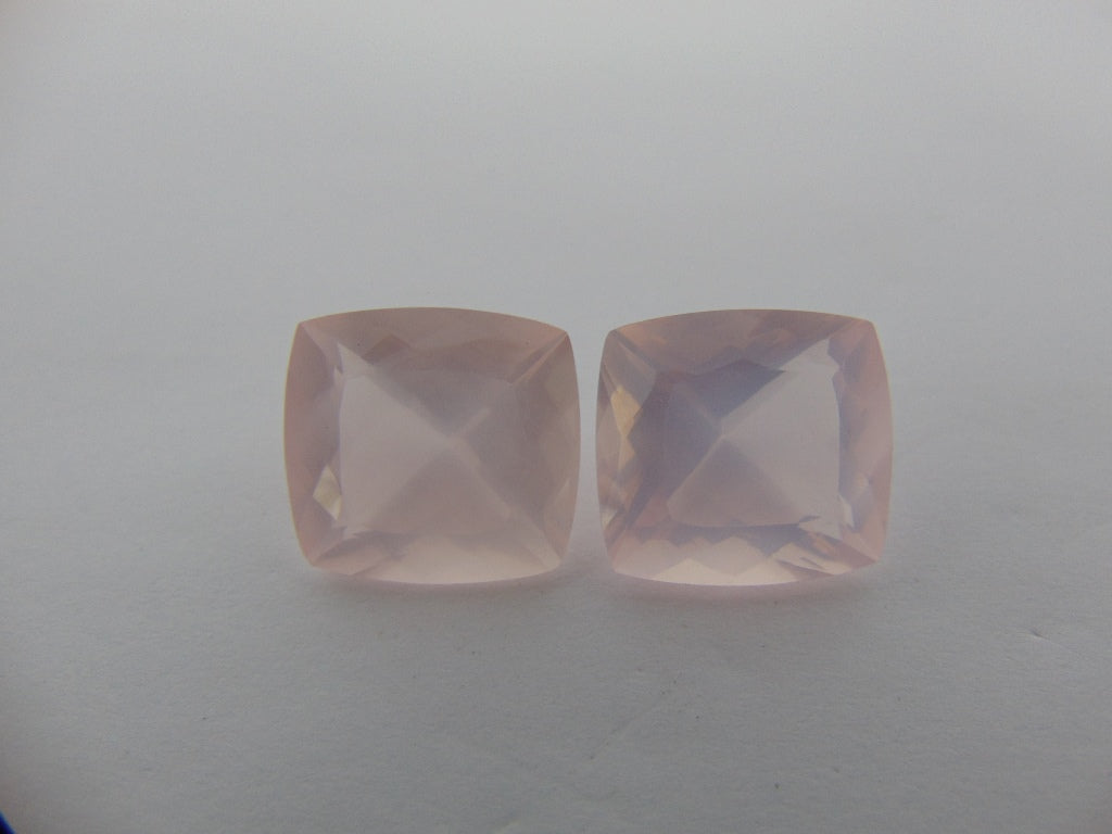 32.10cts Quartz Rose (Pair)