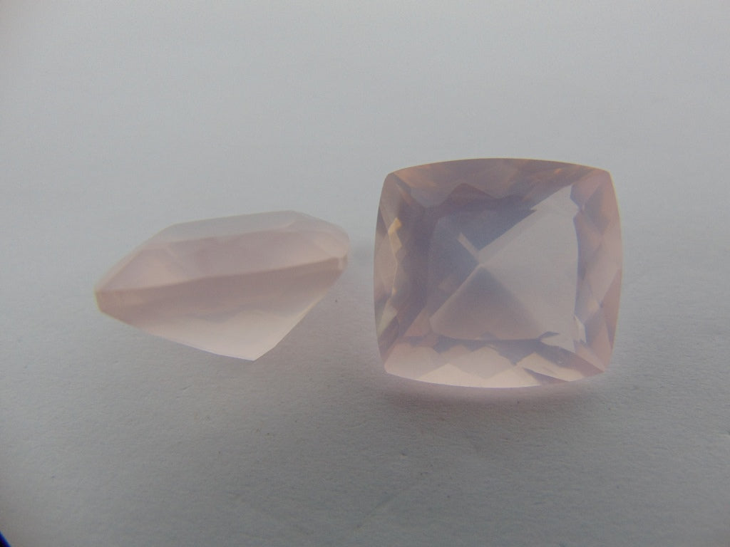 32.10cts Quartz Rose (Pair)