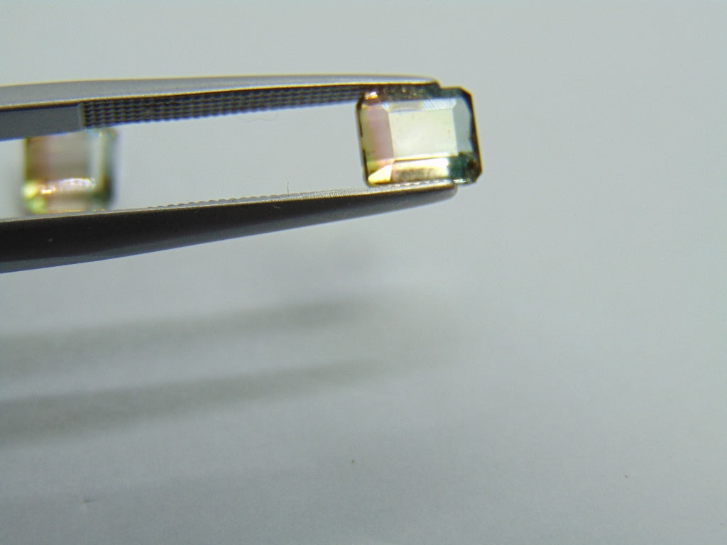 2.17ct Tourmaline Bicolor 6x5mm