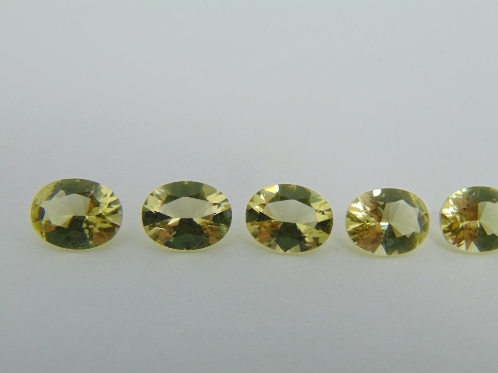 9.30cts Quartz (Green Gold) Calibrated