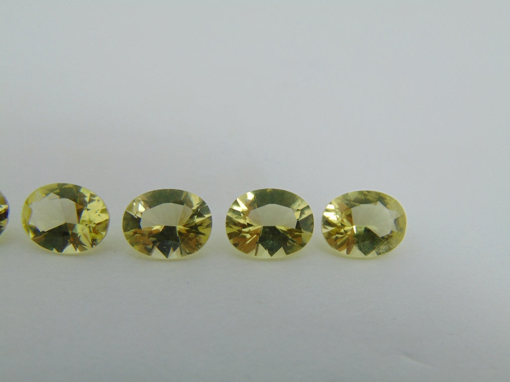 9.30cts Quartz (Green Gold) Calibrated