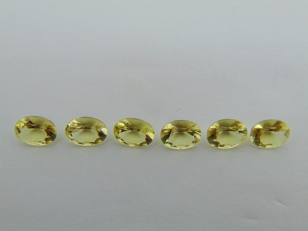 9.30cts Quartz (Green Gold) Calibrated