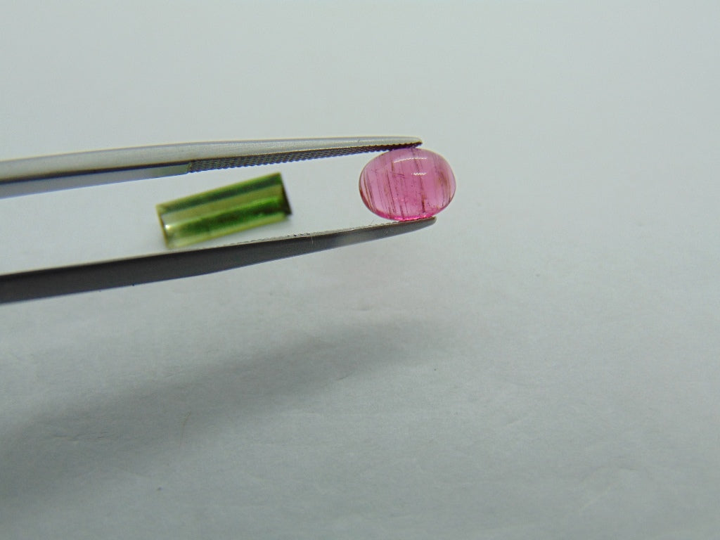 2.50cts Tourmaline Mix 12x4mm 8x6mm