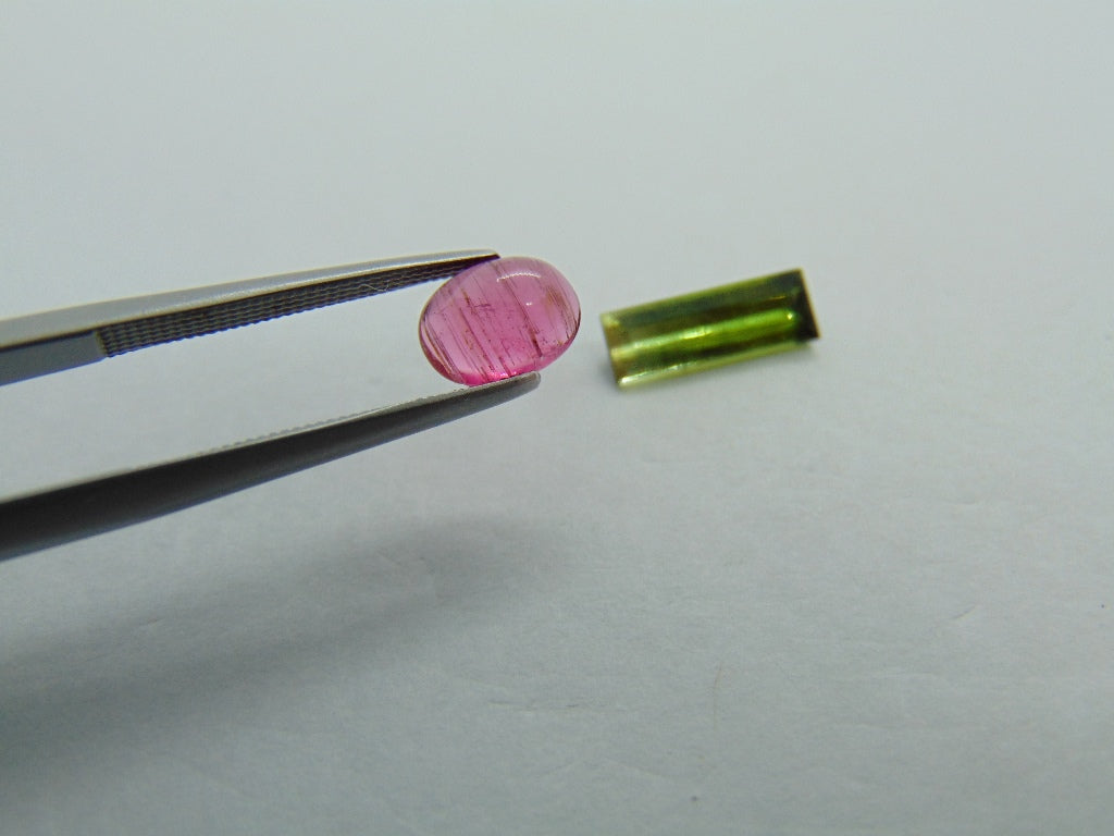 2.50cts Tourmaline Mix 12x4mm 8x6mm