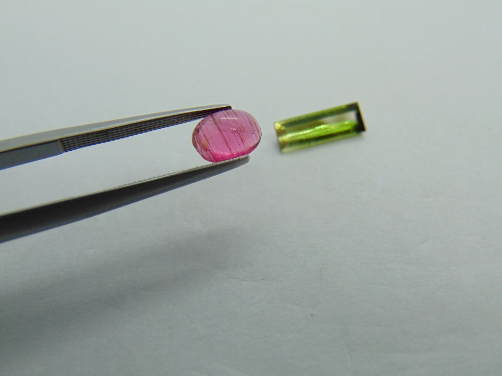 2.50cts Tourmaline Mix 12x4mm 8x6mm