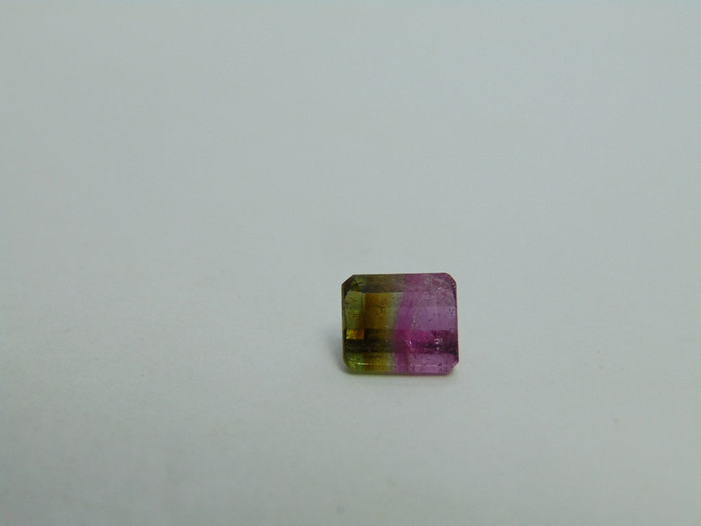 Turmalina Bicolor 2,70ct 8x7mm