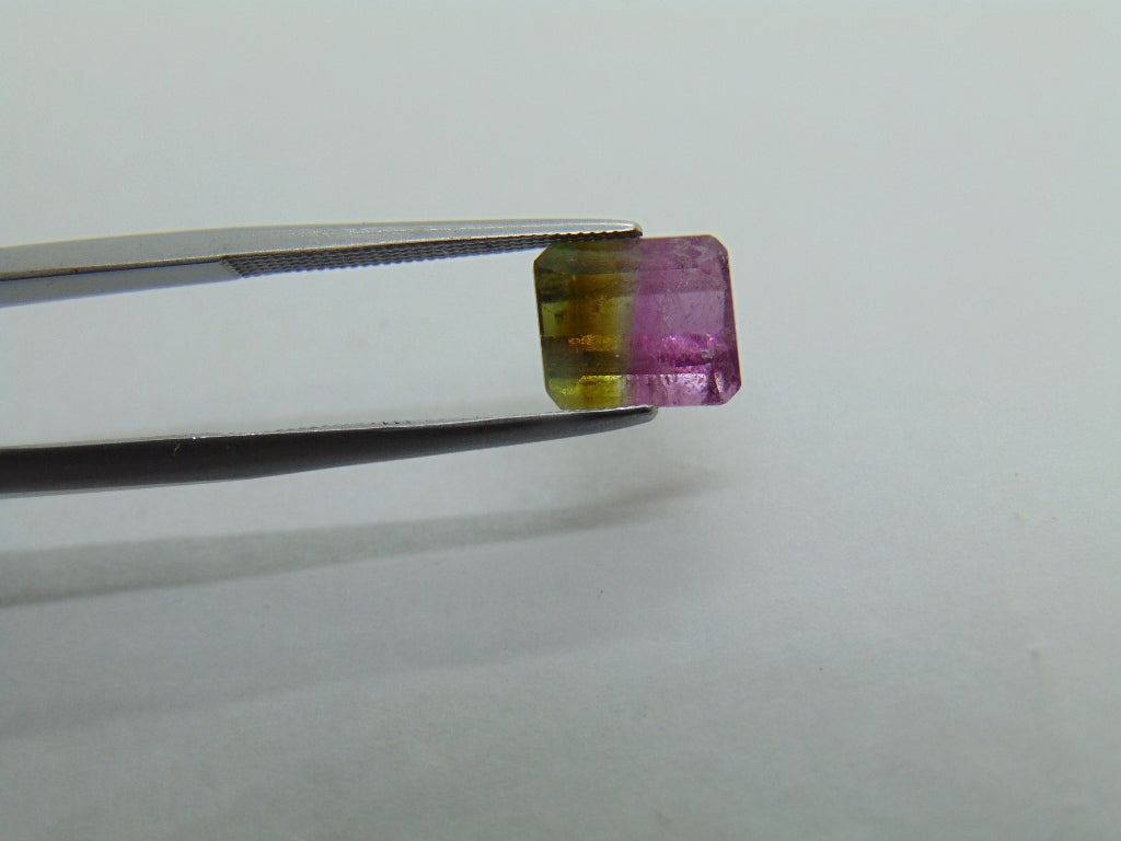 Turmalina Bicolor 2,70ct 8x7mm