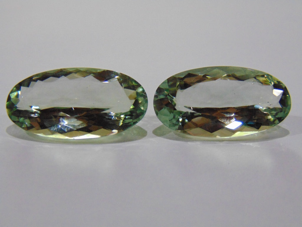 29.40ct Prasiolita Par 25x19mm