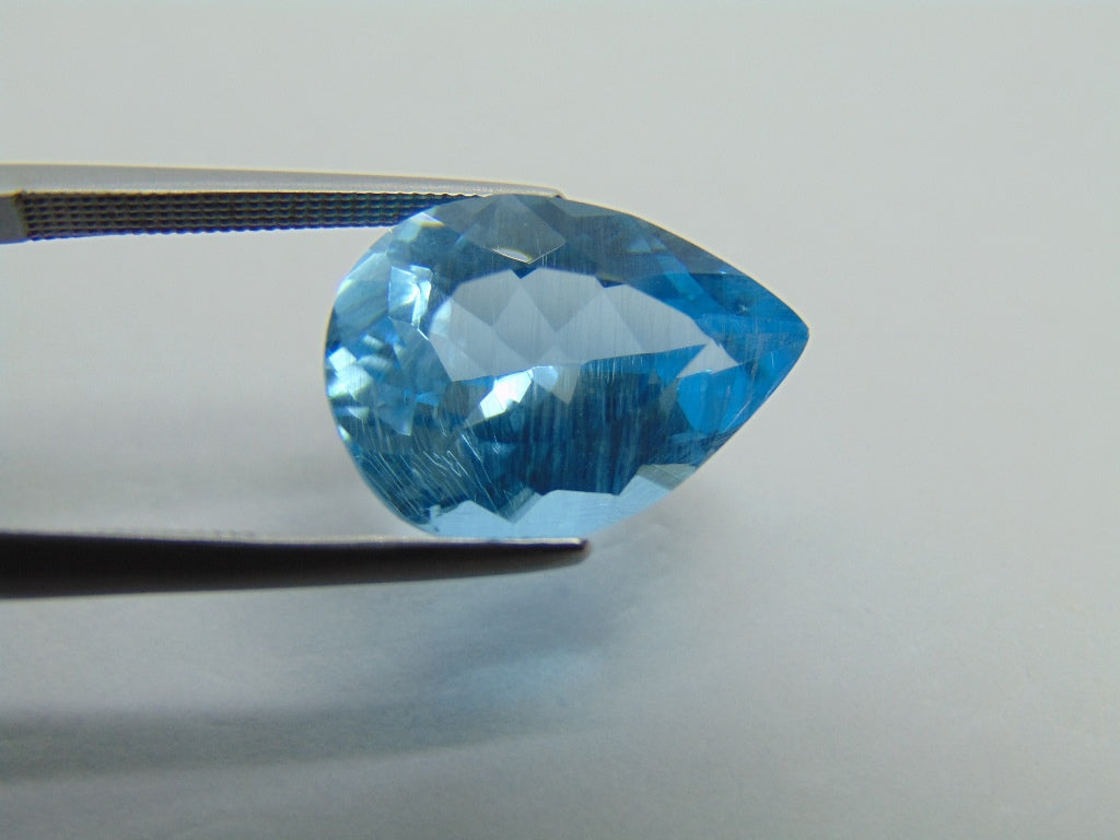 9.50ct Topaz With Needle 16x11mm