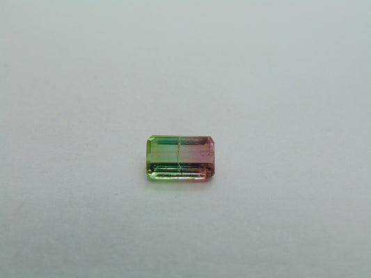 1,95ct Turmalina Bicolor 9x5mm