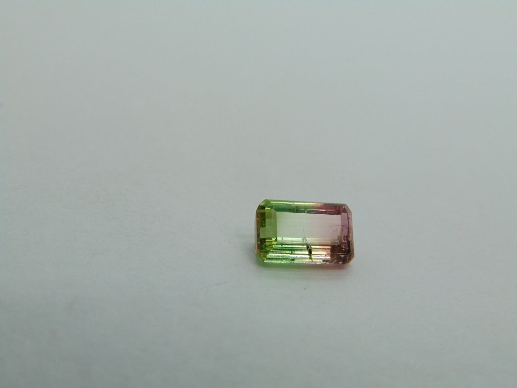 1,95ct Turmalina Bicolor 9x5mm