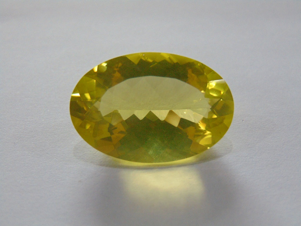 28.10ct Green Gold 27x18